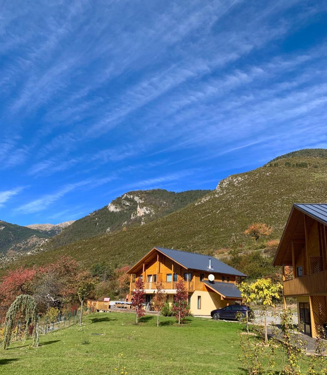 Les Chalets Fleurs De France - Kota Saint-Dalmas Dış mekan fotoğraf